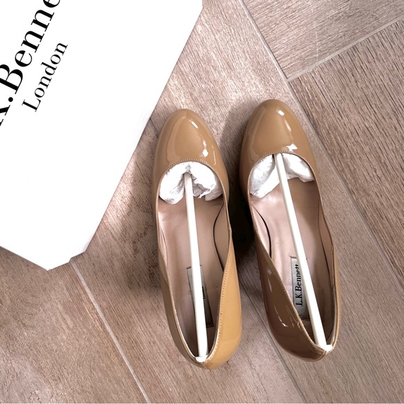 LK Bennett Shilo Taupe Pumps - Picture 10 of 12